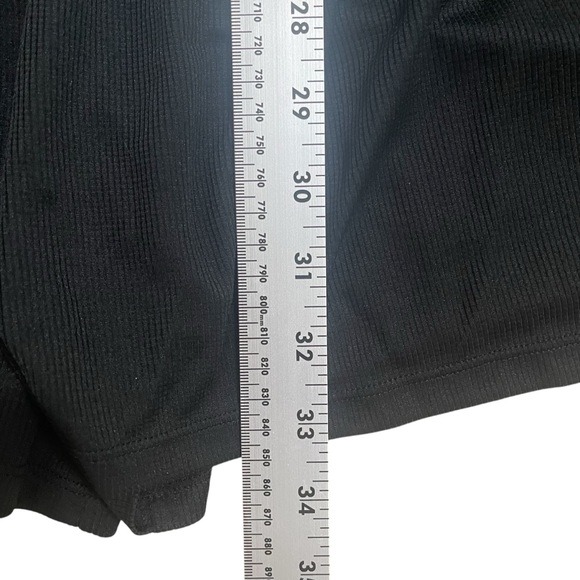 HALARA V Neck Short Sleeve Pocket Waffle Casual Romper - Picture 9 of 13